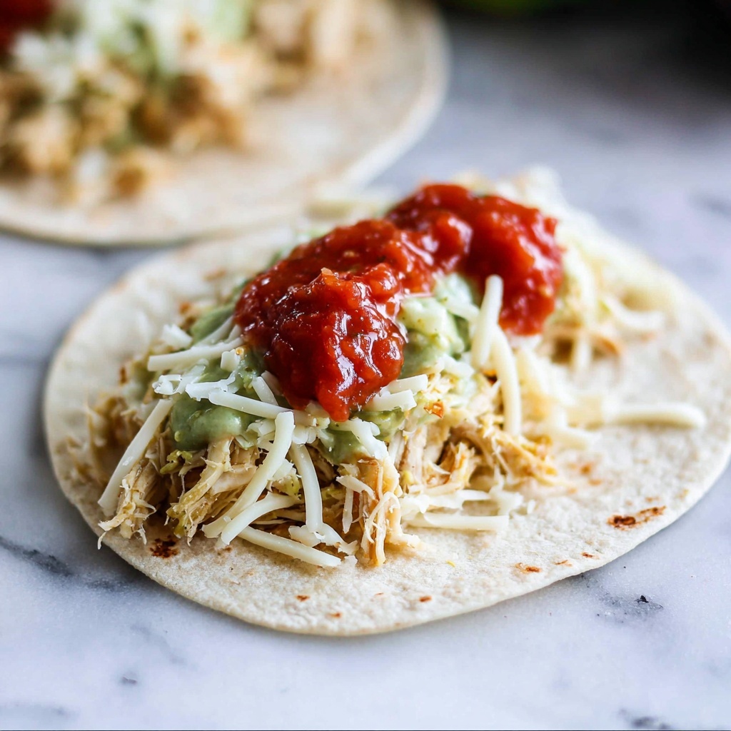 Slow Cooker Chicken Tacos Recipe - Recipe Image