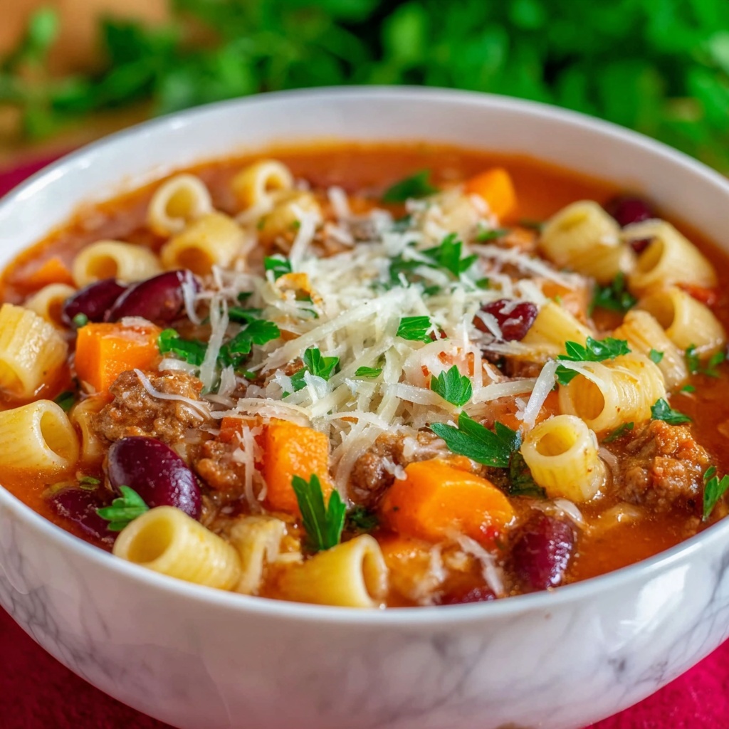 Olive Garden Pasta e Fagioli Soup Recipe - Recipe Image