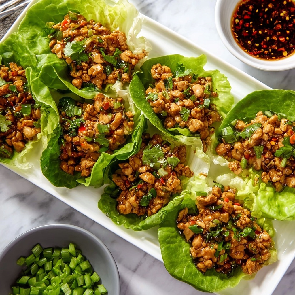 P.F. Chang's Copycat Chicken Lettuce Wraps Recipe - Recipe Image