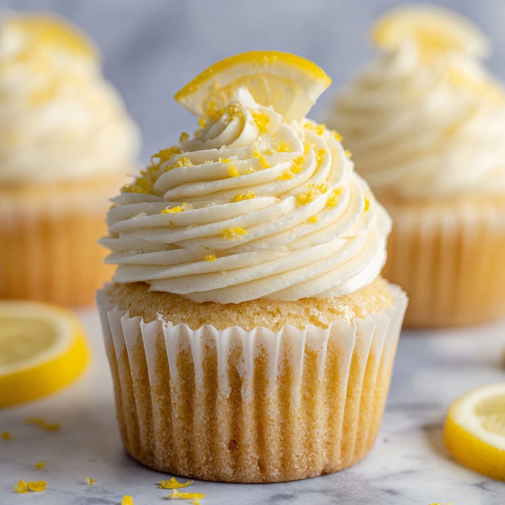 Lemon Buttercream Frosting for Cakes and Cupcakes Recipe - Recipe Image