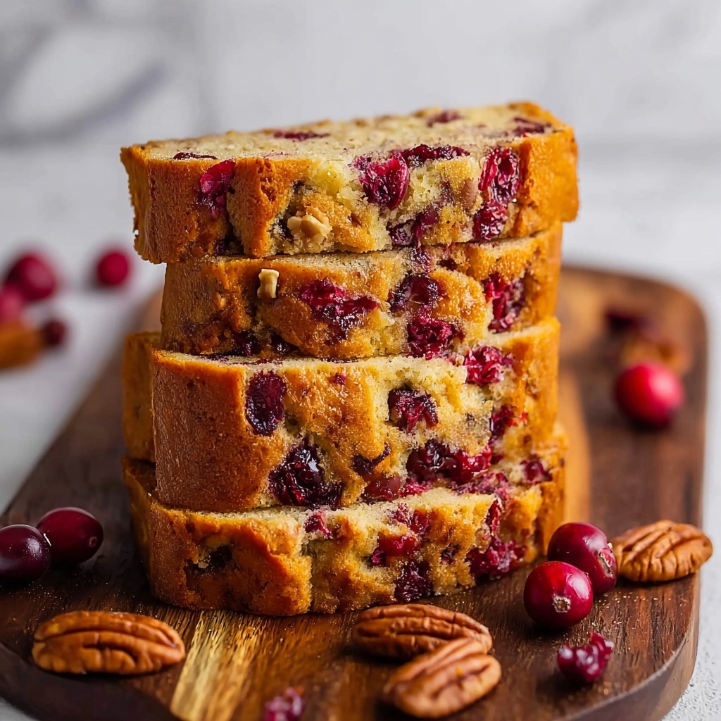 Cranberry Pecan Pumpkin Bread Recipe - Recipe Image