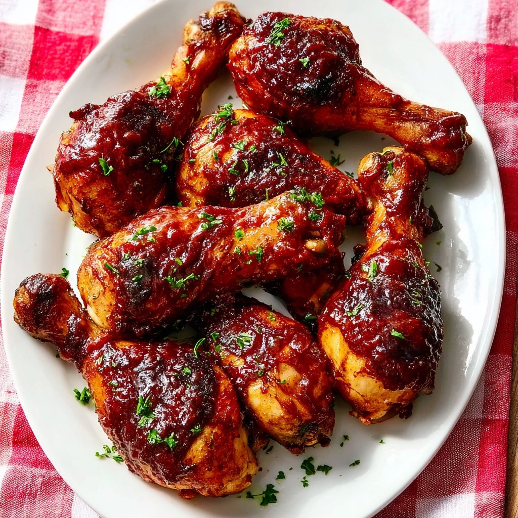 Baked BBQ Chicken Drumsticks for Juicy, Crispy Results Recipe - Recipe Image