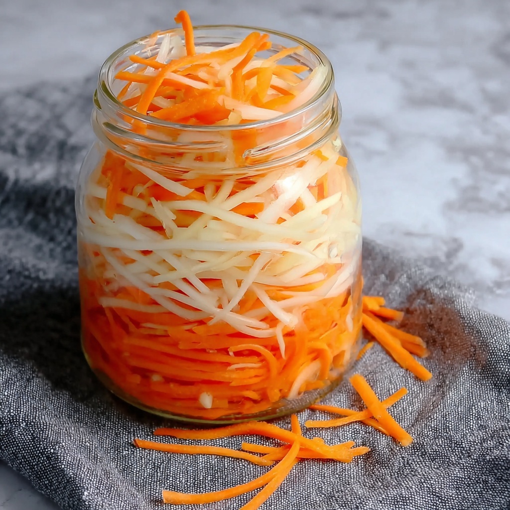 Vietnamese Pickled Carrots and Daikon Recipe - Recipe Image