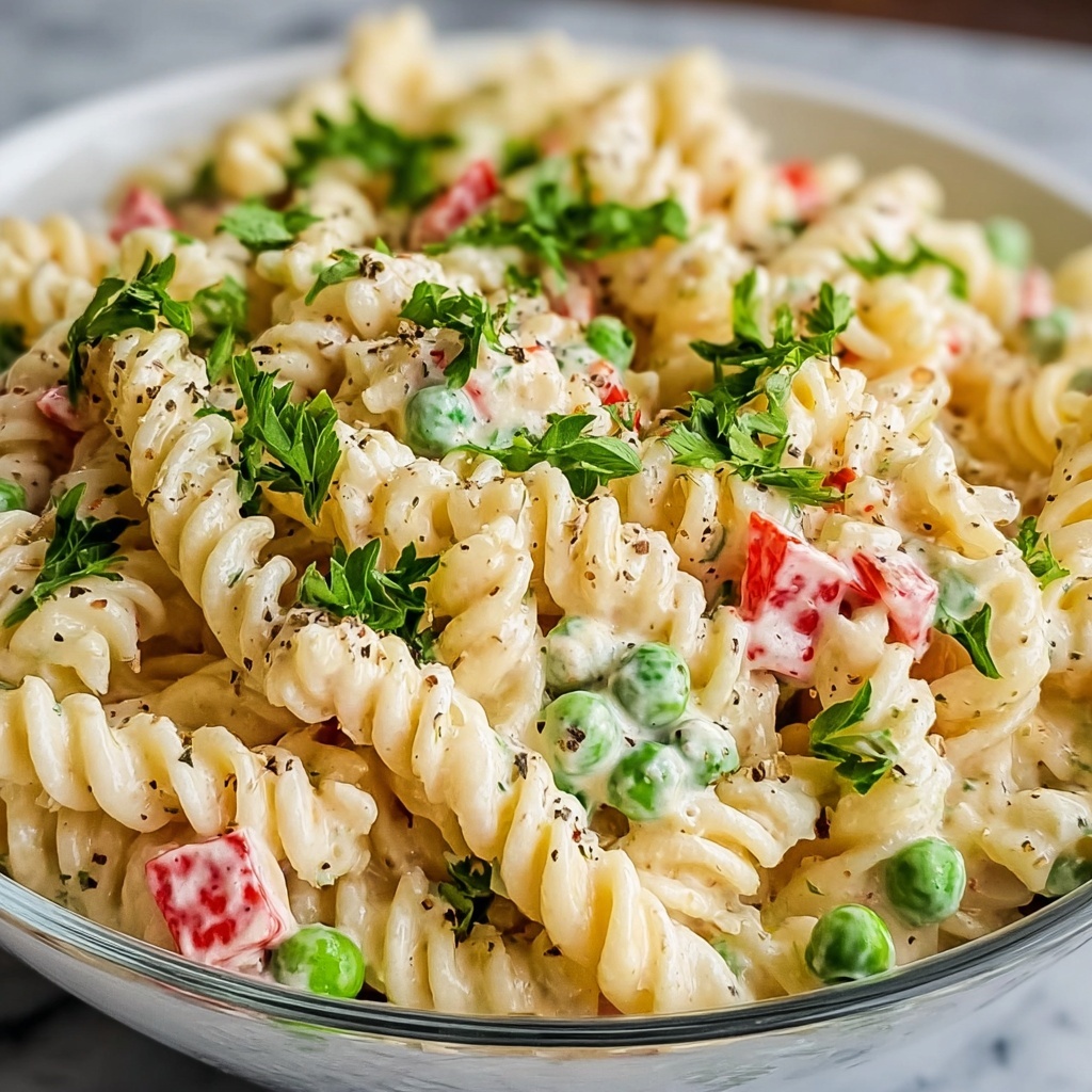 Creamy Pasta Salad Recipe - Recipe Image