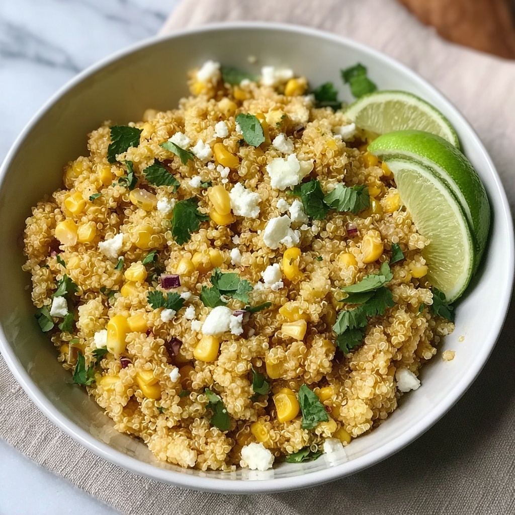 Mexican Street Corn Quinoa Salad Recipe - Recipe Image
