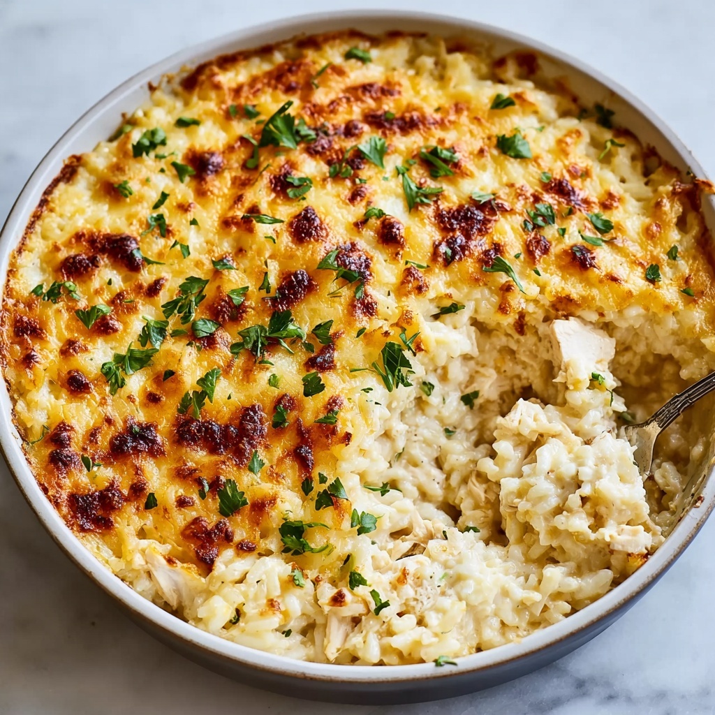 Chicken Cauliflower Rice Casserole Recipe - Recipe Image
