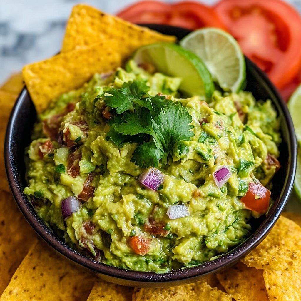 Homemade Guacamole Recipe - Recipe Image