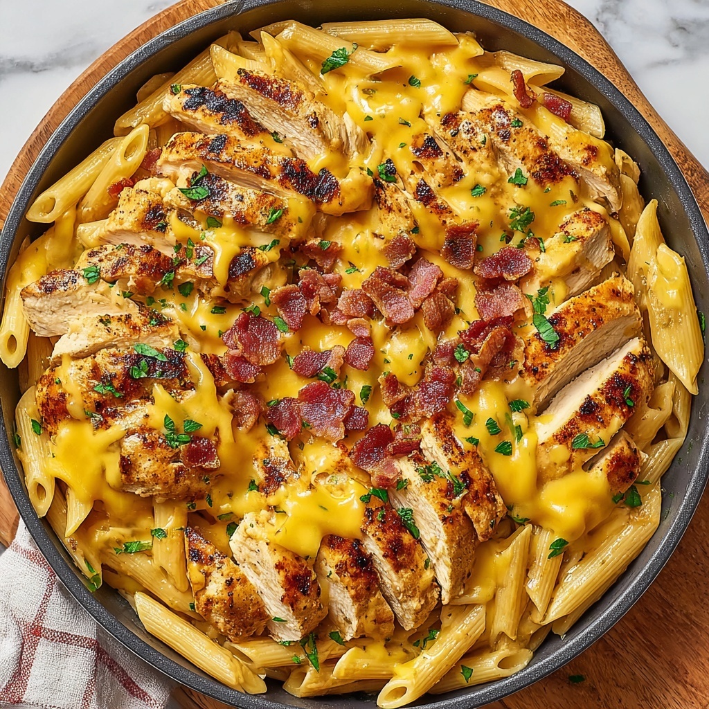 Crack Chicken Penne Pasta Recipe - Recipe Image