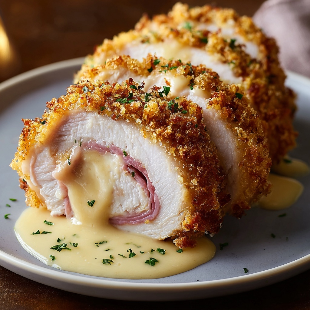 Easy Chicken Cordon Bleu Recipe - Recipe Image
