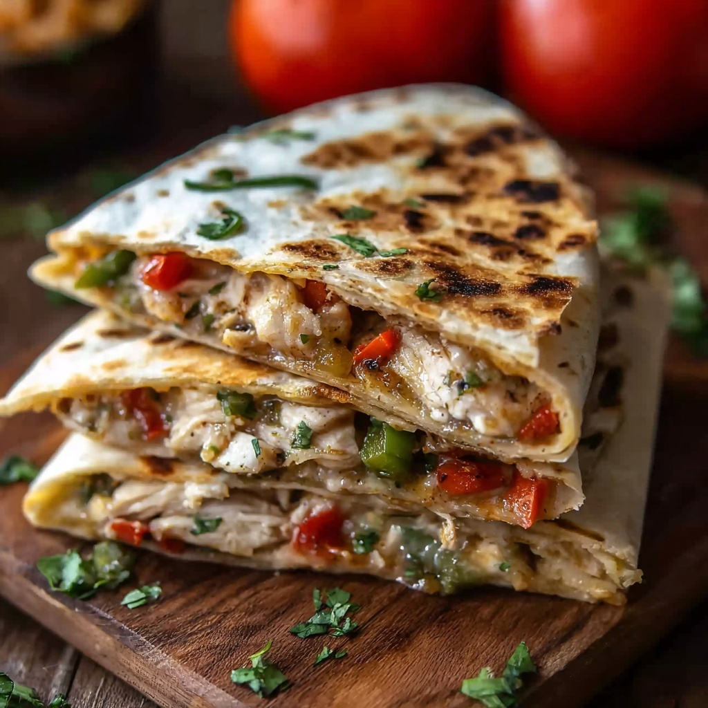 Chicken Fajitas Quesadillas Recipe - Recipe Image