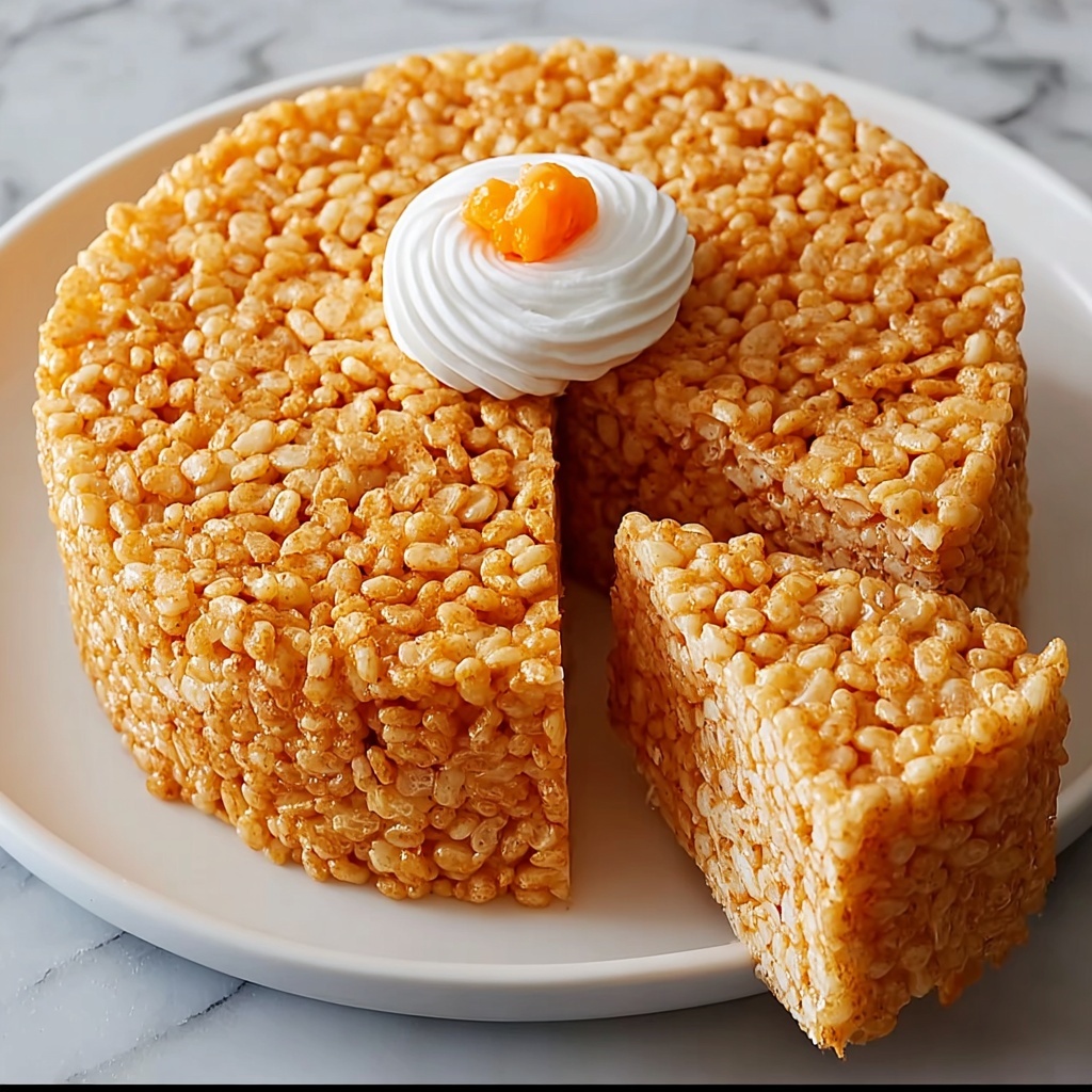 Pumpkin Pie Rice Krispies Treats to Celebrate Fall Flavor Recipe - Recipe Image
