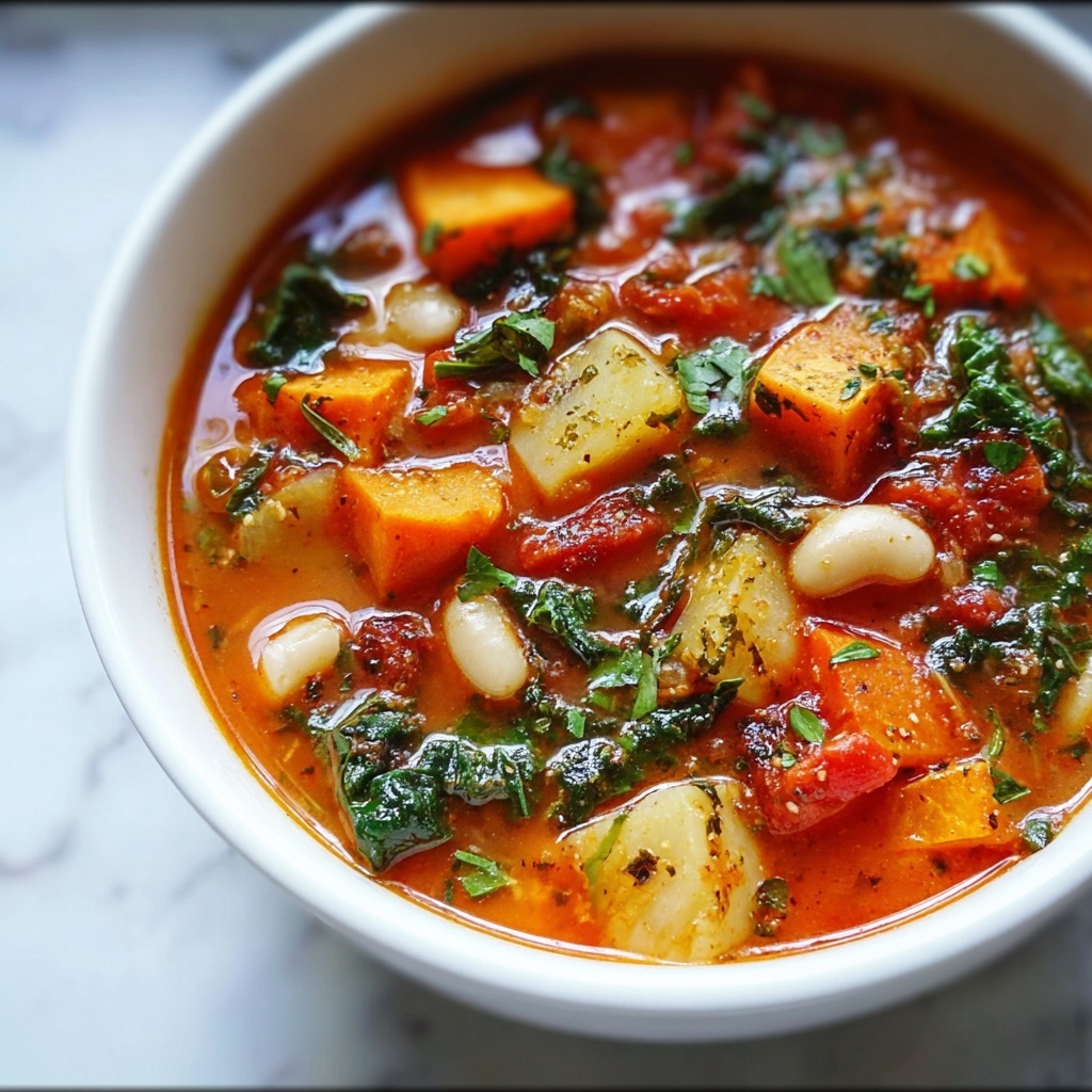 Hearty Roasted Vegetable Soup Recipe - Recipe Image