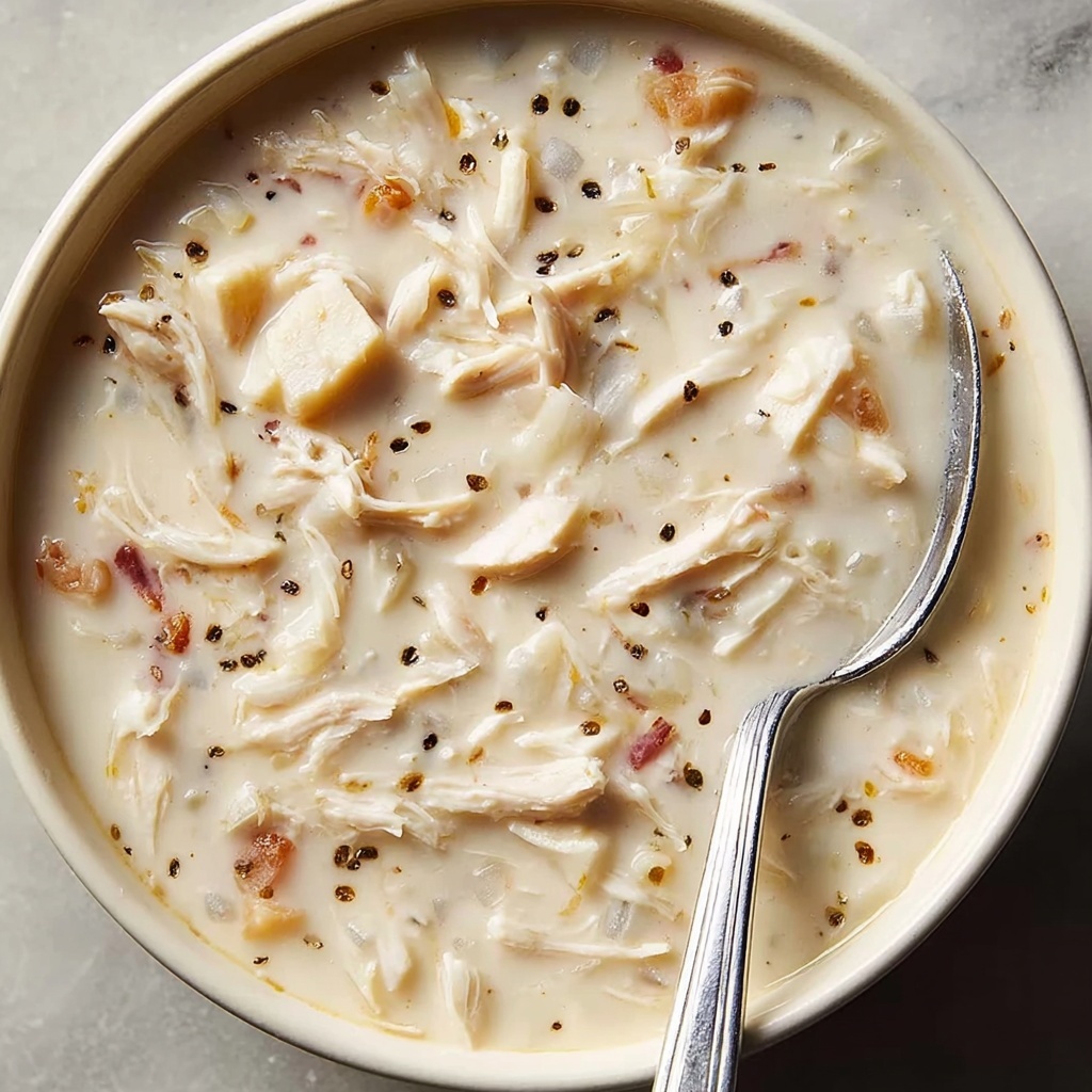 Creamy Chicken Cordon Bleu Soup Recipe - Recipe Image