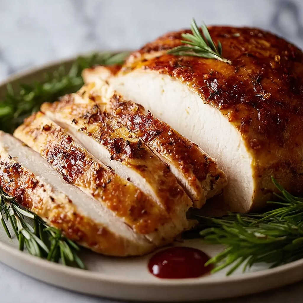 Brined and Roasted Turkey Breast Recipe - Recipe Image