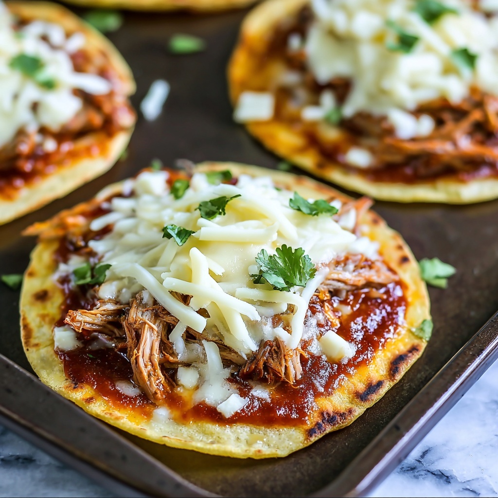 BBQ Chicken Tostadas Recipe - Recipe Image
