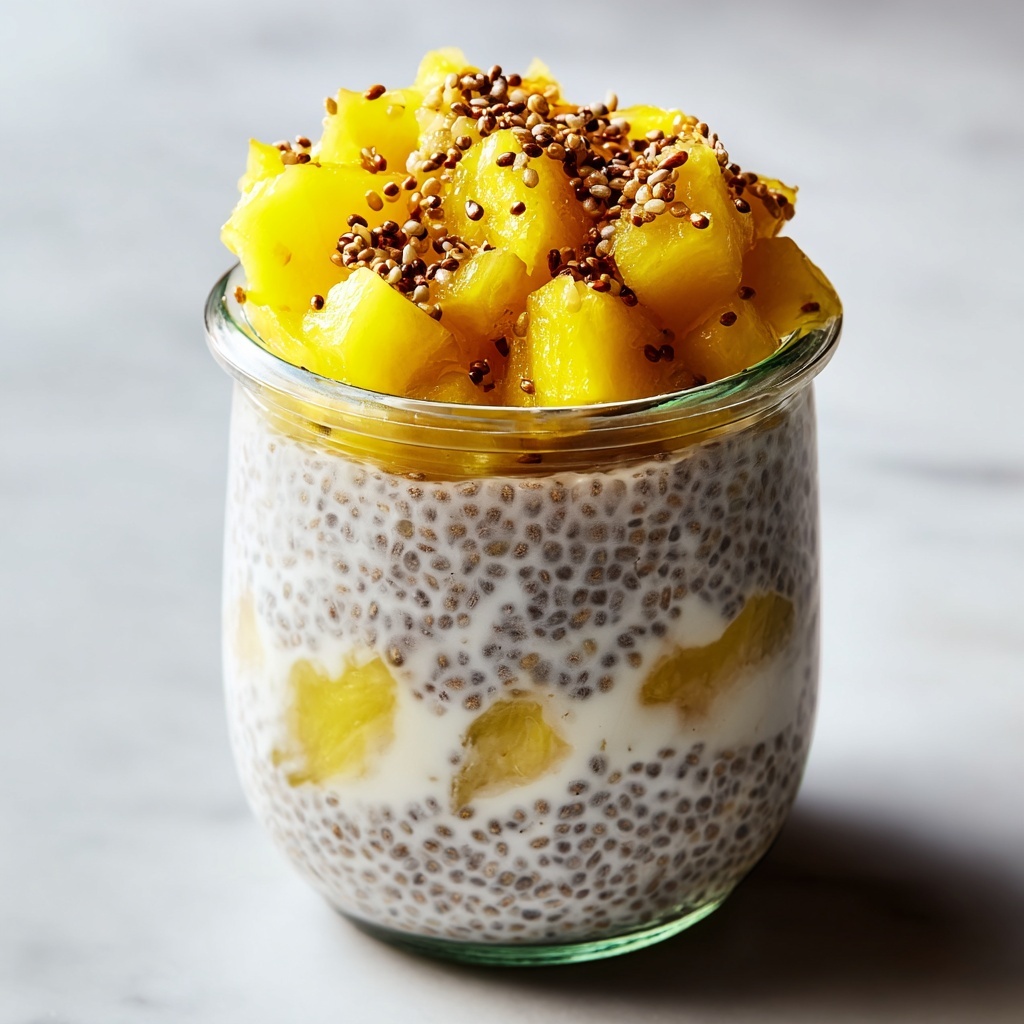 Tropical Chia Pudding Parfait Recipe - Recipe Image