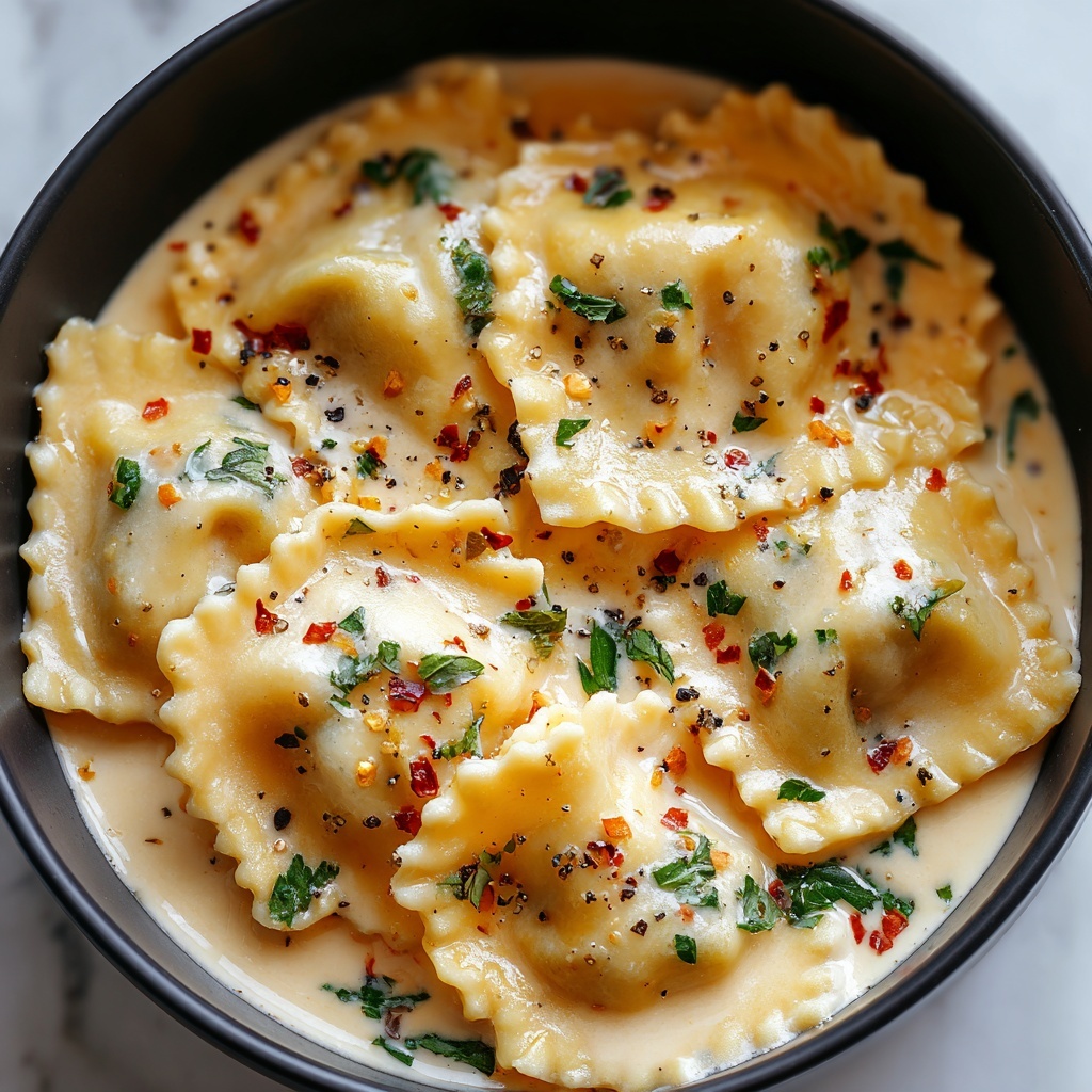Creamy Crockpot Tortellini Recipe - Recipe Image