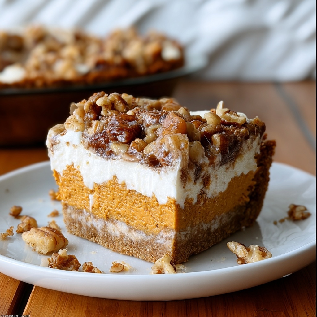 Pumpkin Earthquake Cake Recipe - Recipe Image