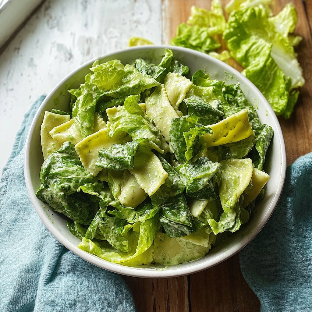 Green Goddess Salad with Fresh Herbs and Crunchy Nuts Recipe - Recipe Image