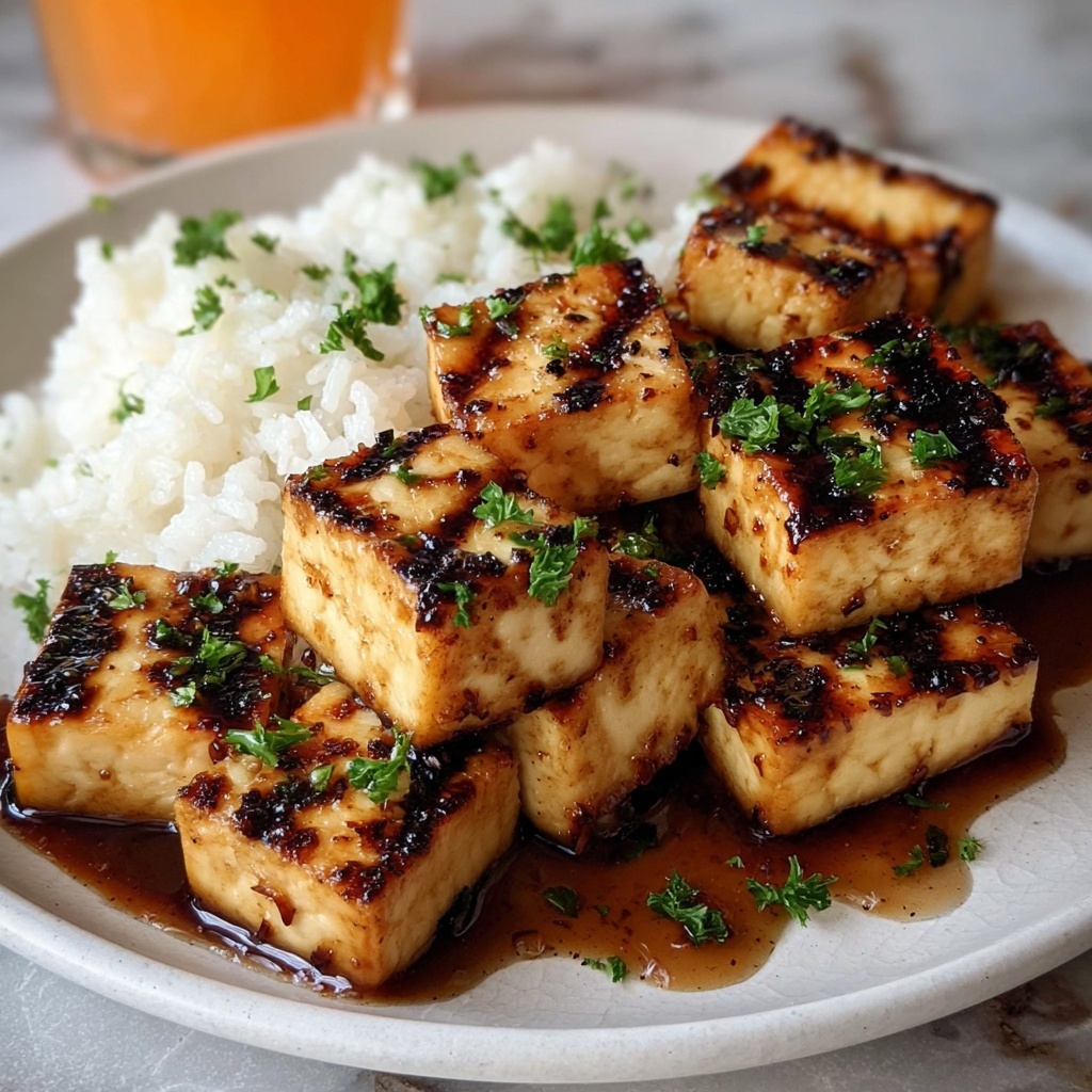 Garlic Herb Butter Tofu Recipe - Recipe Image