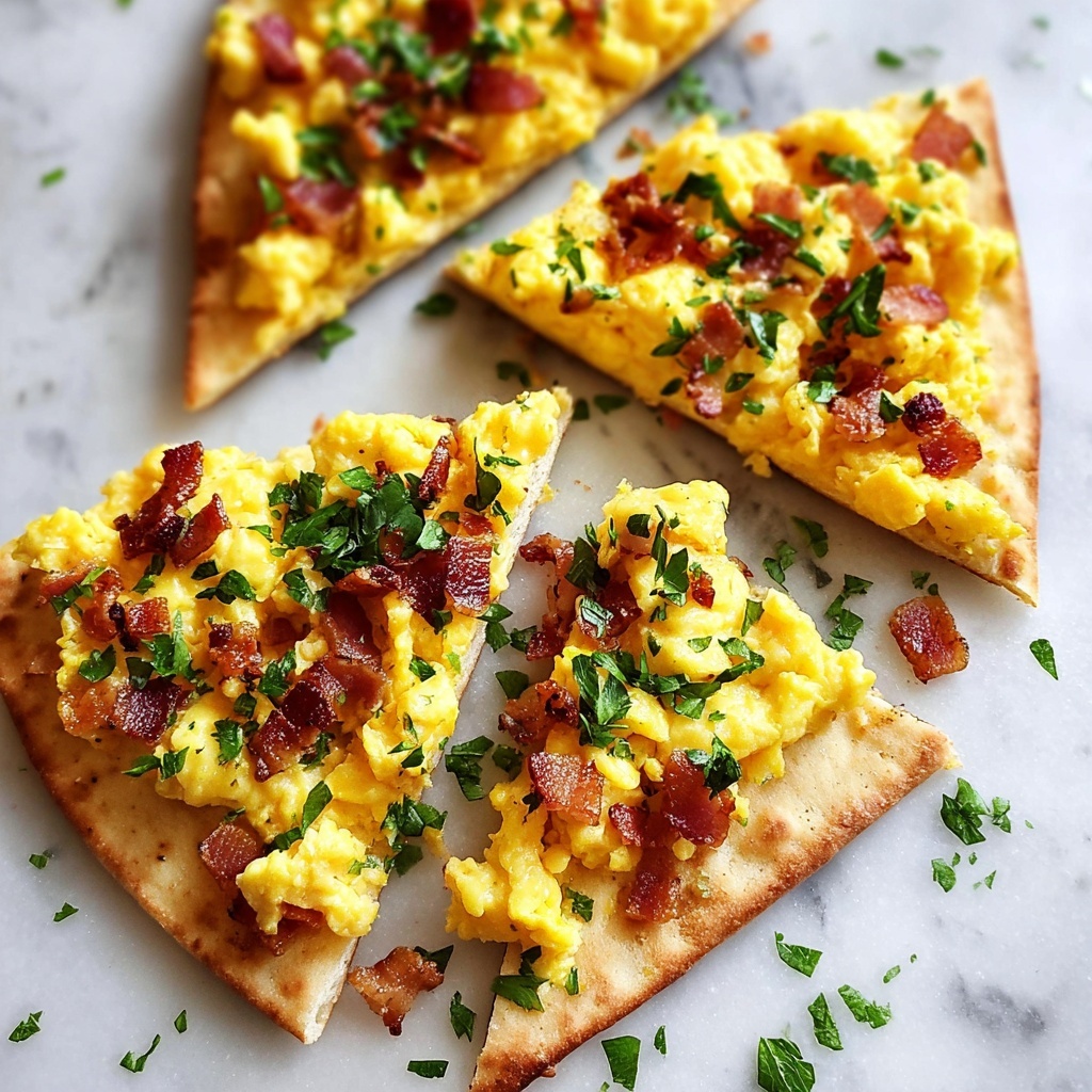Easy Breakfast Pizza on a Tortilla Recipe - Recipe Image