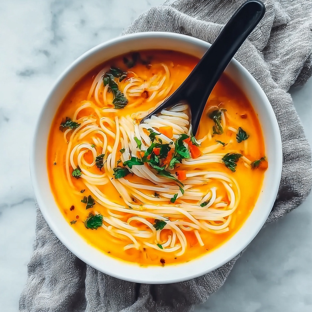 Thai Coconut Curry Soup Recipe - Recipe Image