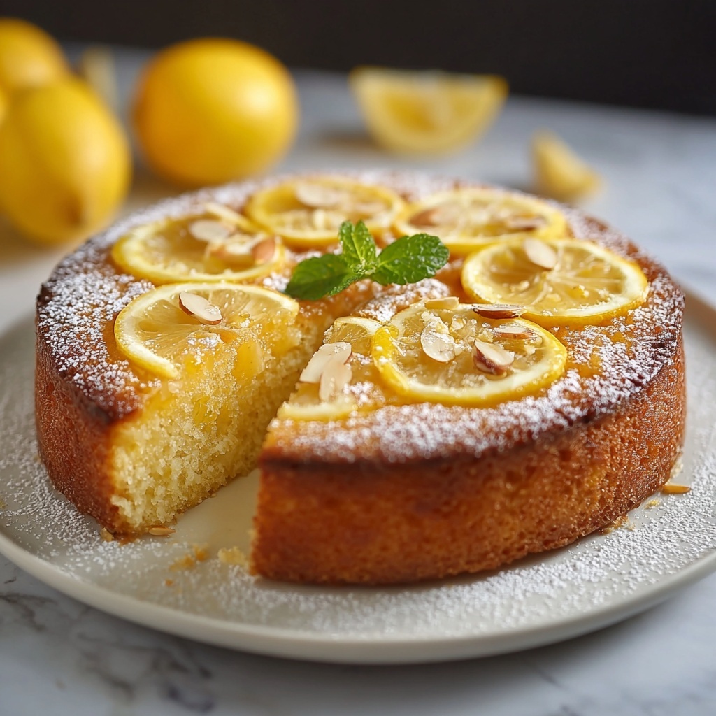 Delightful Citrus Almond Cake Recipe - Recipe Image