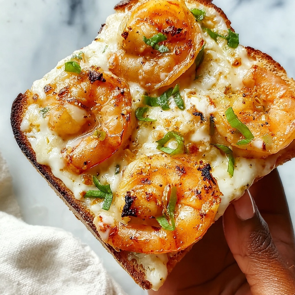 Savor Shrimp & Jumbo Lump Crab Garlic Bread Bliss Recipe - Recipe Image