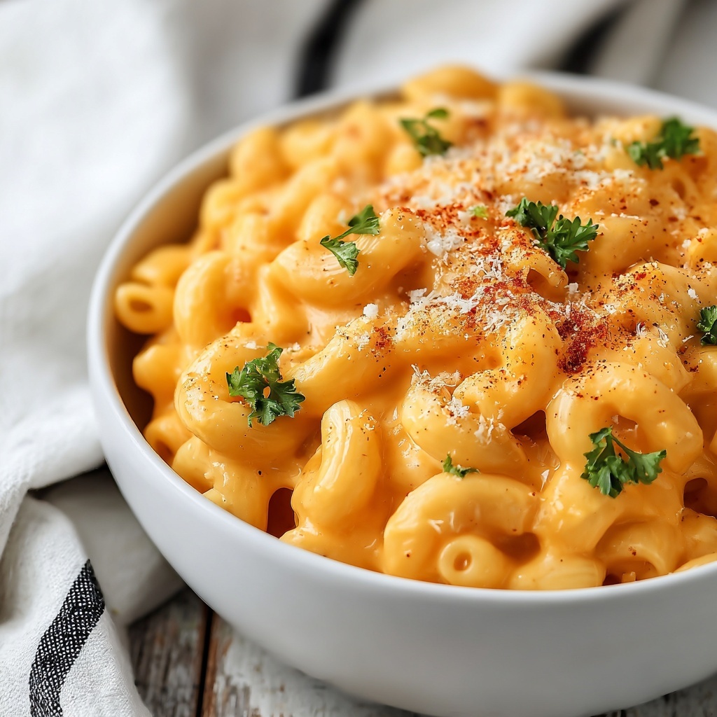 Easy Pumpkin Mac and Cheese (Creamy & Delicious) Recipe - Recipe Image