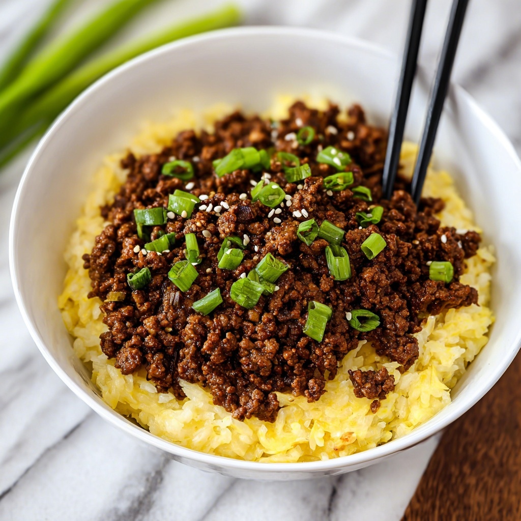 Korean Beef and Rice Bowls Recipe - Recipe Image