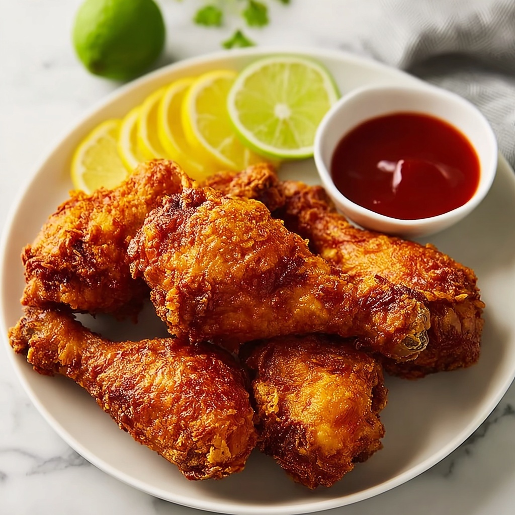 Pollo Campero-Style Air Fryer Fried Chicken Recipe - Recipe Image