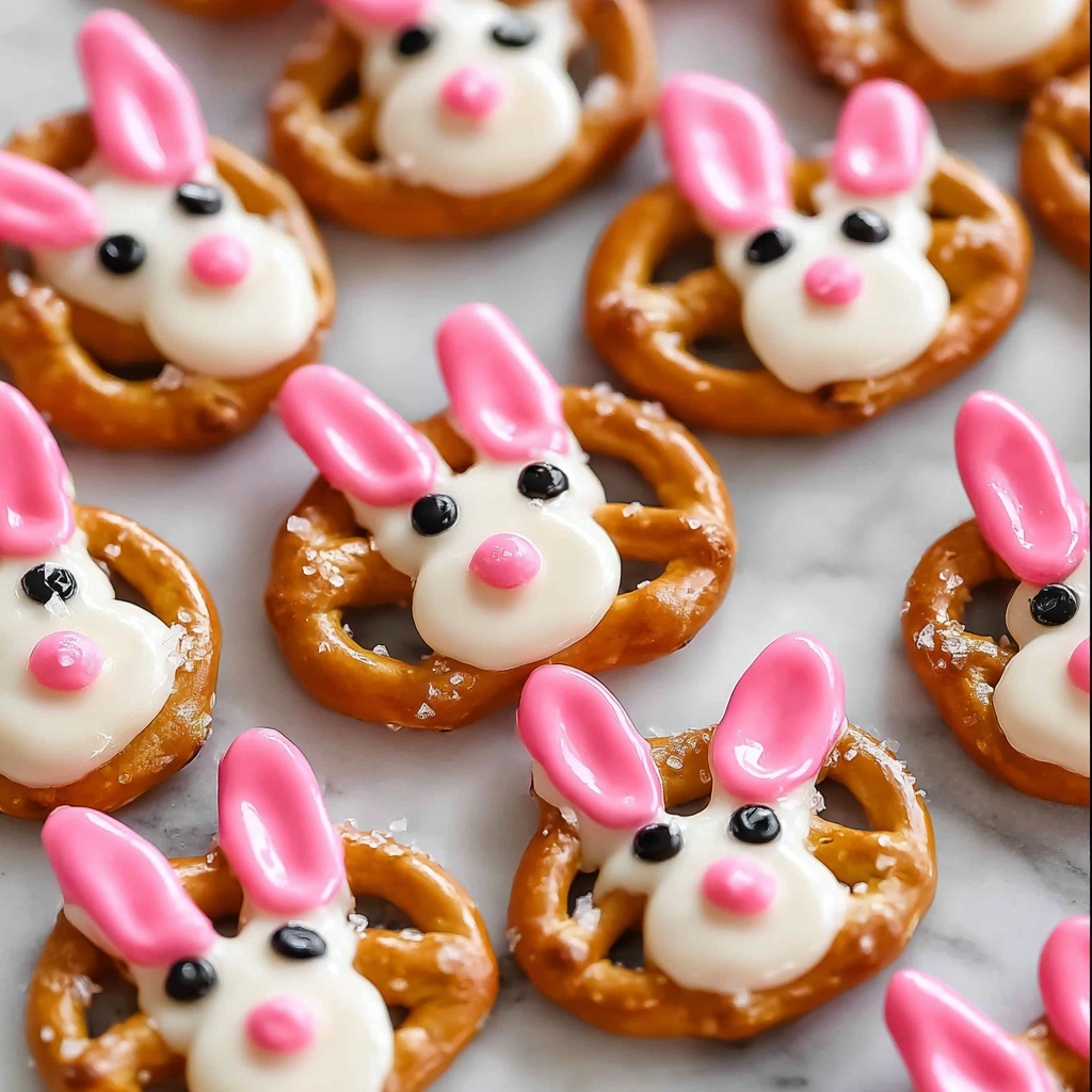Bunny Pretzels Recipe - Recipe Image