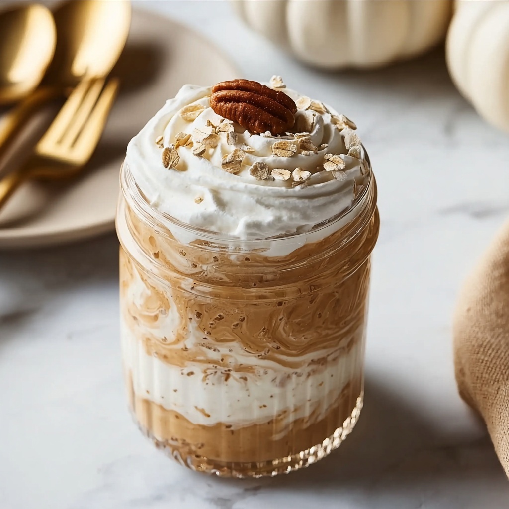 Fall in Love with Pumpkin Spice Overnight Oats Bliss Recipe - Recipe Image