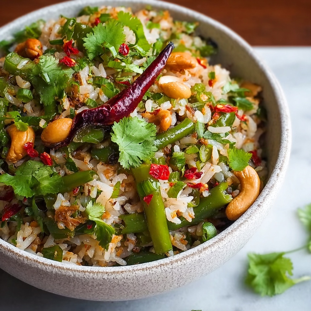 Crispy Rice Salad with Peanut-Chili Dressing Recipe - Recipe Image