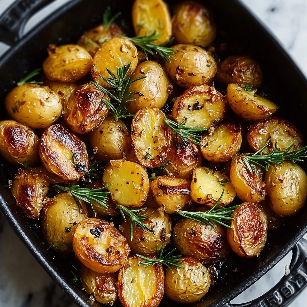 Crispy Roast Potatoes with Rosemary and Garlic Recipe - Recipe Image