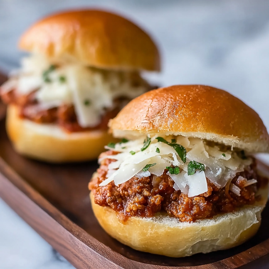 Chicken Parmesan Sloppy Joes: A Tasty Twist on Comfort Food Recipe - Recipe Image