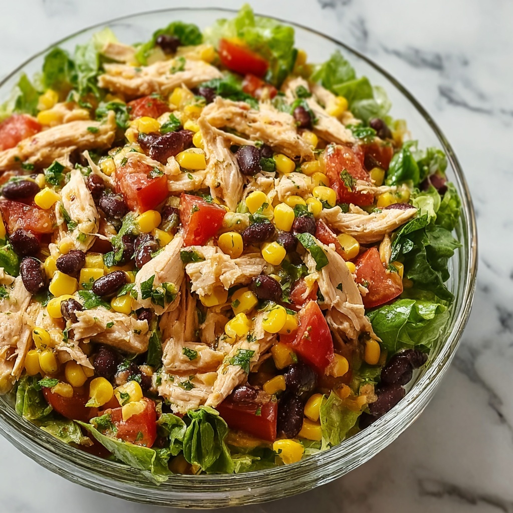 Quick Southwest Chicken Salad Recipe - Recipe Image