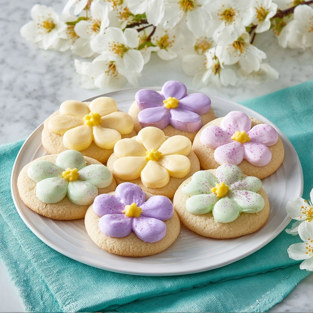 Easter Blossom Cookies Recipe - Recipe Image
