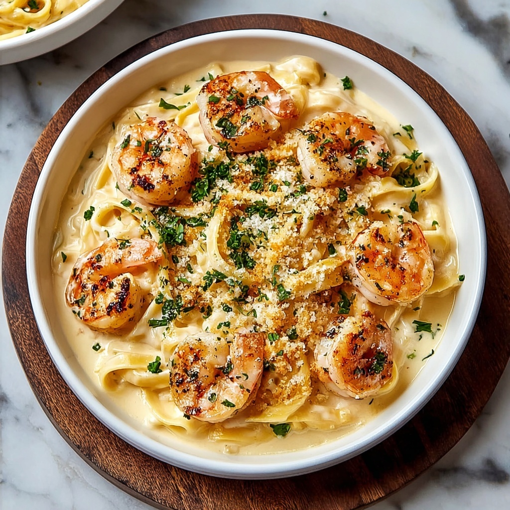 Classic Shrimp Alfredo Recipe - Recipe Image