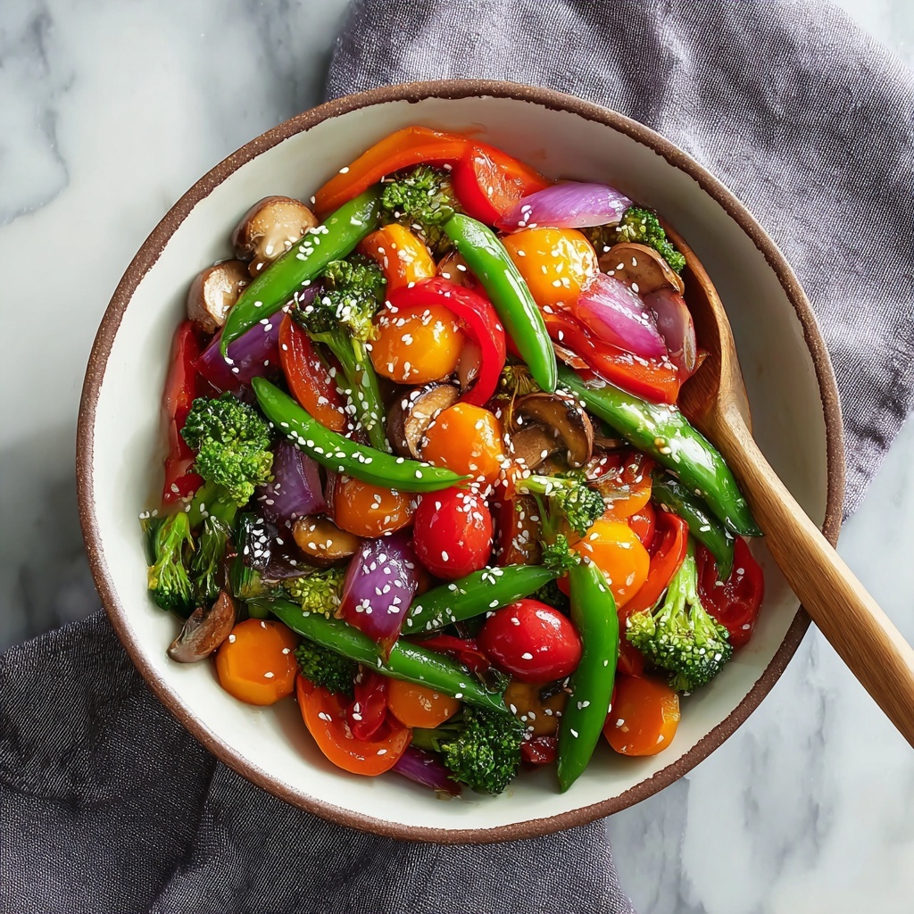 Savor the Color: Easy Vegetable Stir Fry for Busy Nights Recipe - Recipe Image