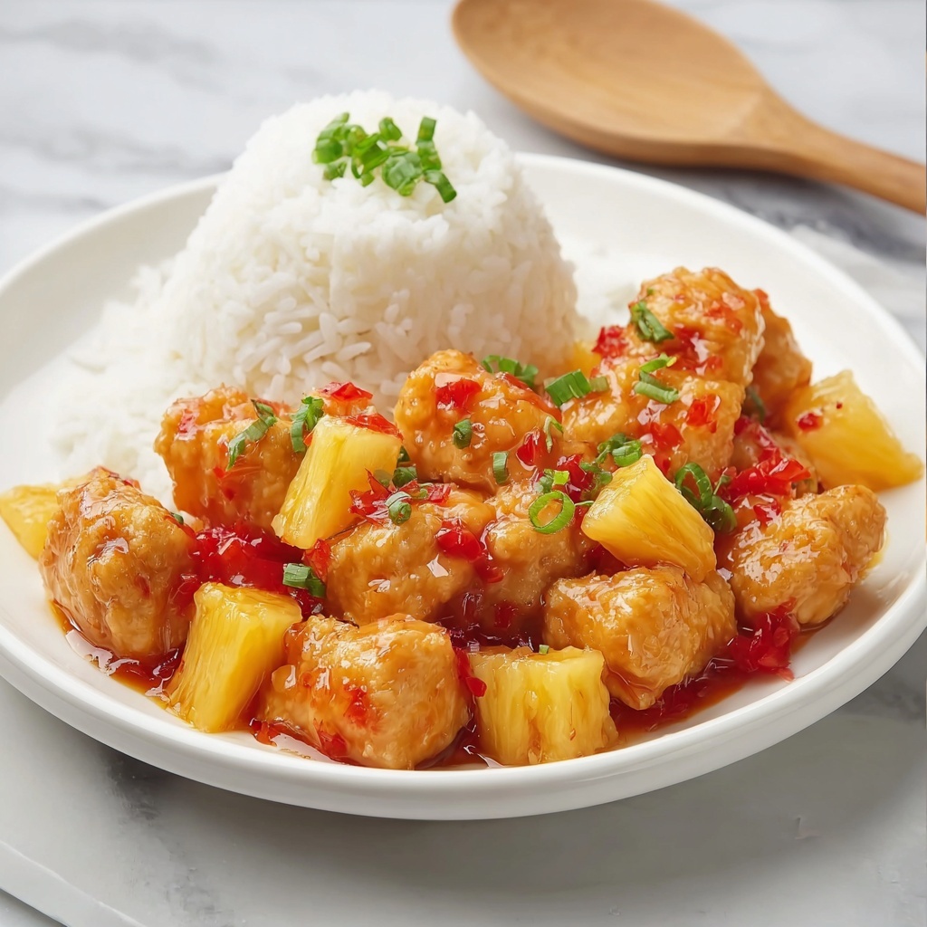Tropical Slow Cooker Hawaiian Chicken with Pineapple Bliss Recipe - Recipe Image
