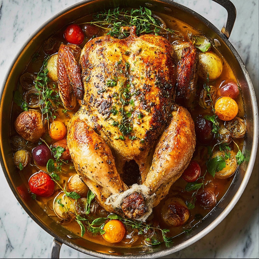 Juicy Roasted Chicken Recipe - Recipe Image