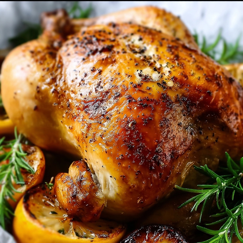 Brined and Roasted Whole Turkey Recipe - Recipe Image