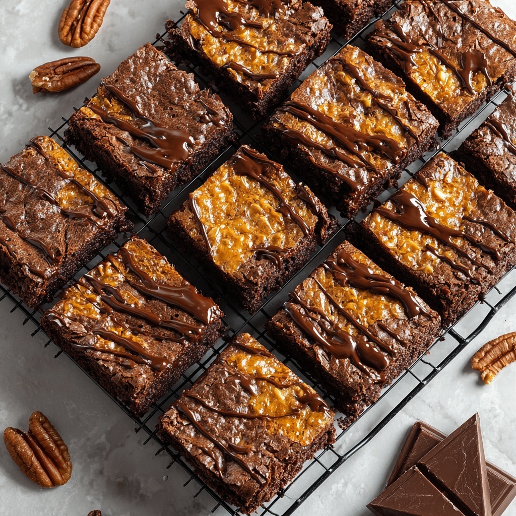 German Chocolate Cake Brownies Recipe - Recipe Image