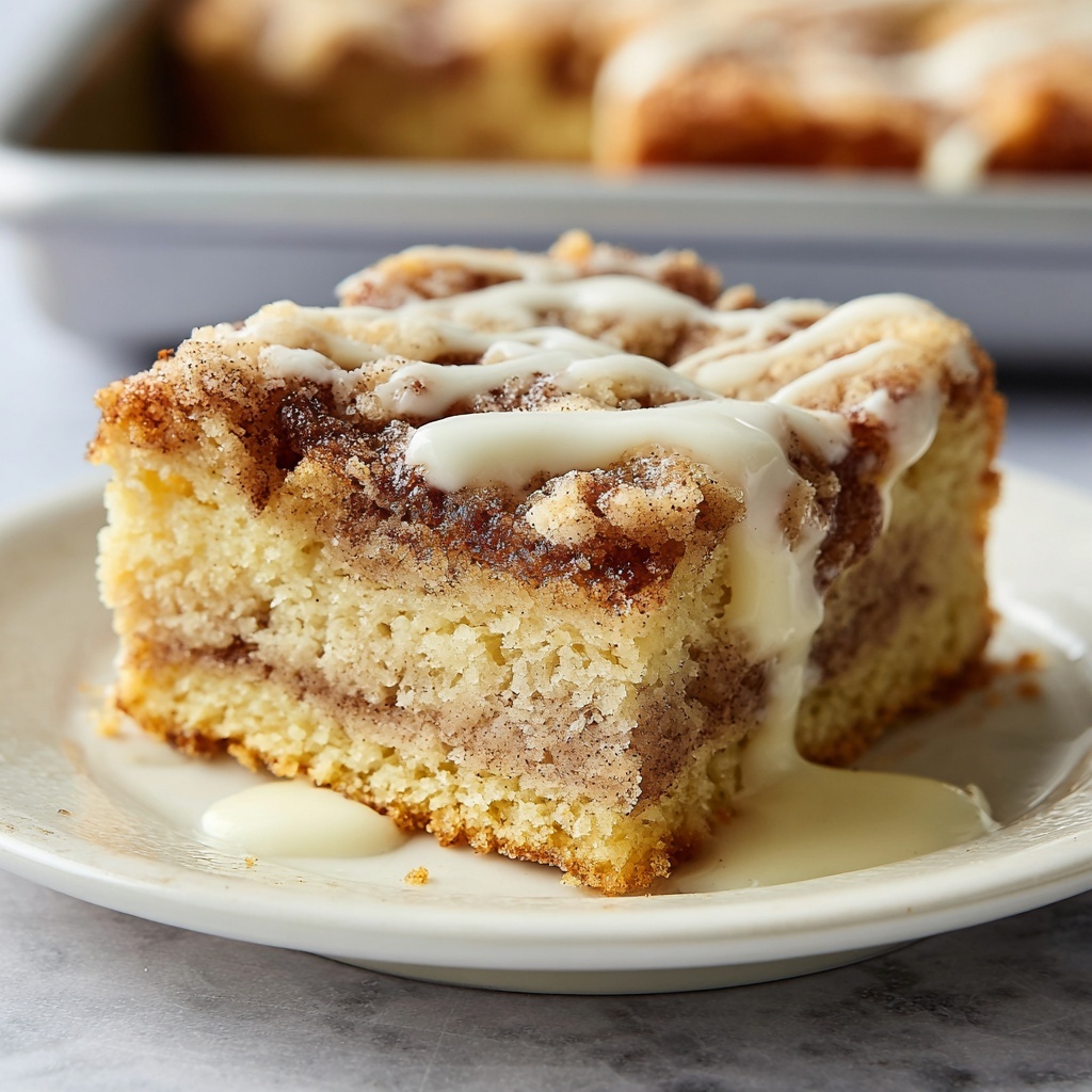 Easy Cinnamon Roll Cake Recipe - Recipe Image