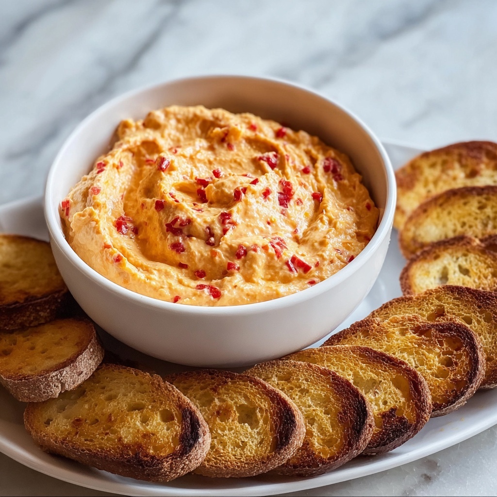 Creamy Pimento Cheese Spread Recipe - Recipe Image
