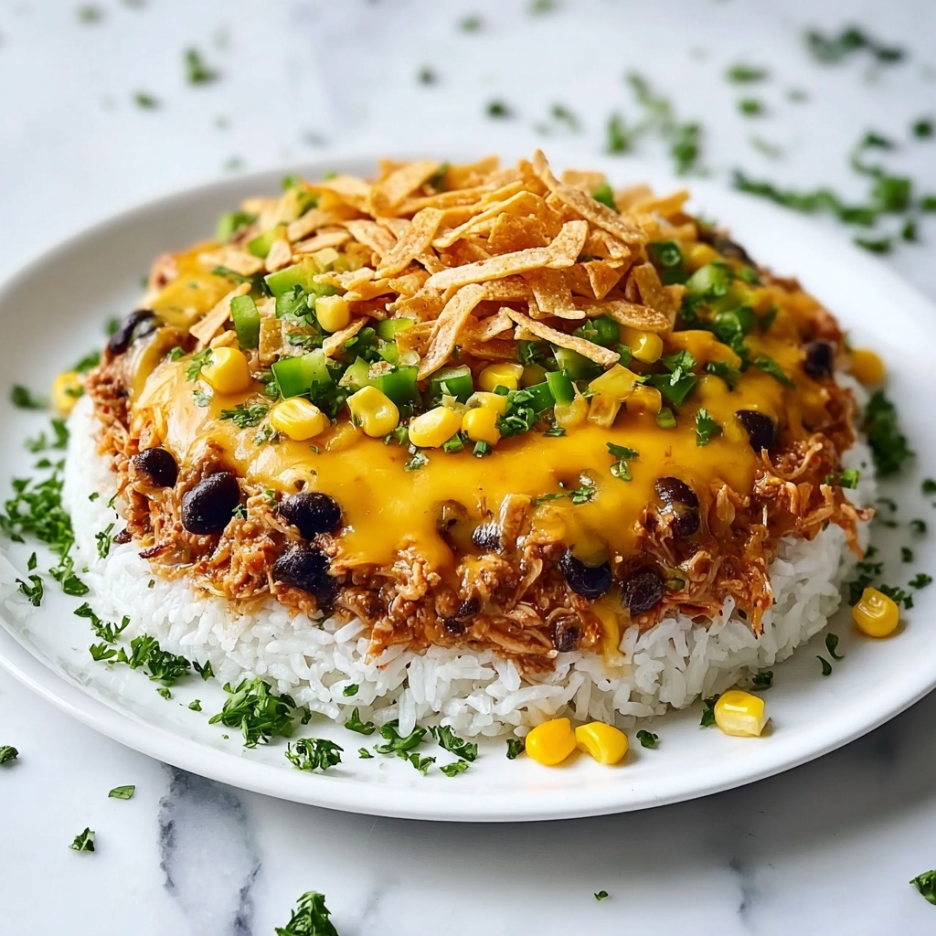 Shredded BBQ Chicken Casserole Recipe - Recipe Image