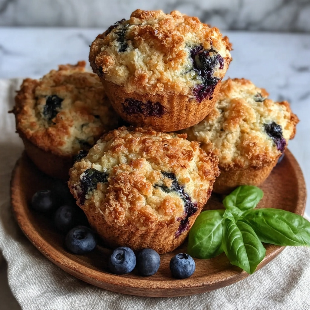 Blueberry Basil Breakfast Muffins That Wow Your Tastebuds Recipe - Recipe Image