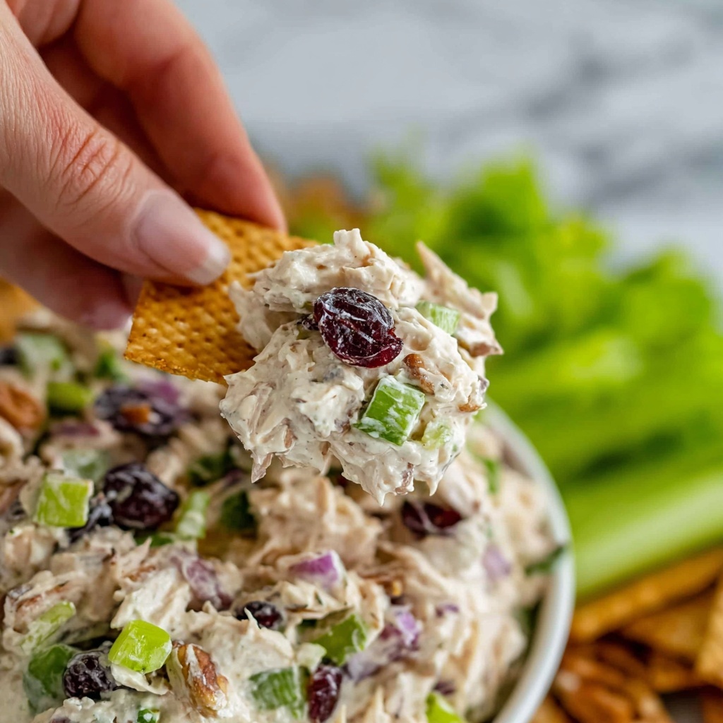 Cranberry and Pecan Chicken Salad Recipe - Recipe Image