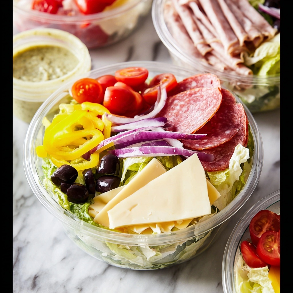 Italian Sub Salad Recipe - Recipe Image
